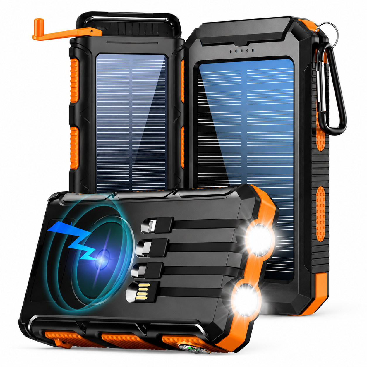 Solar + Hand-Crank Bank Kit